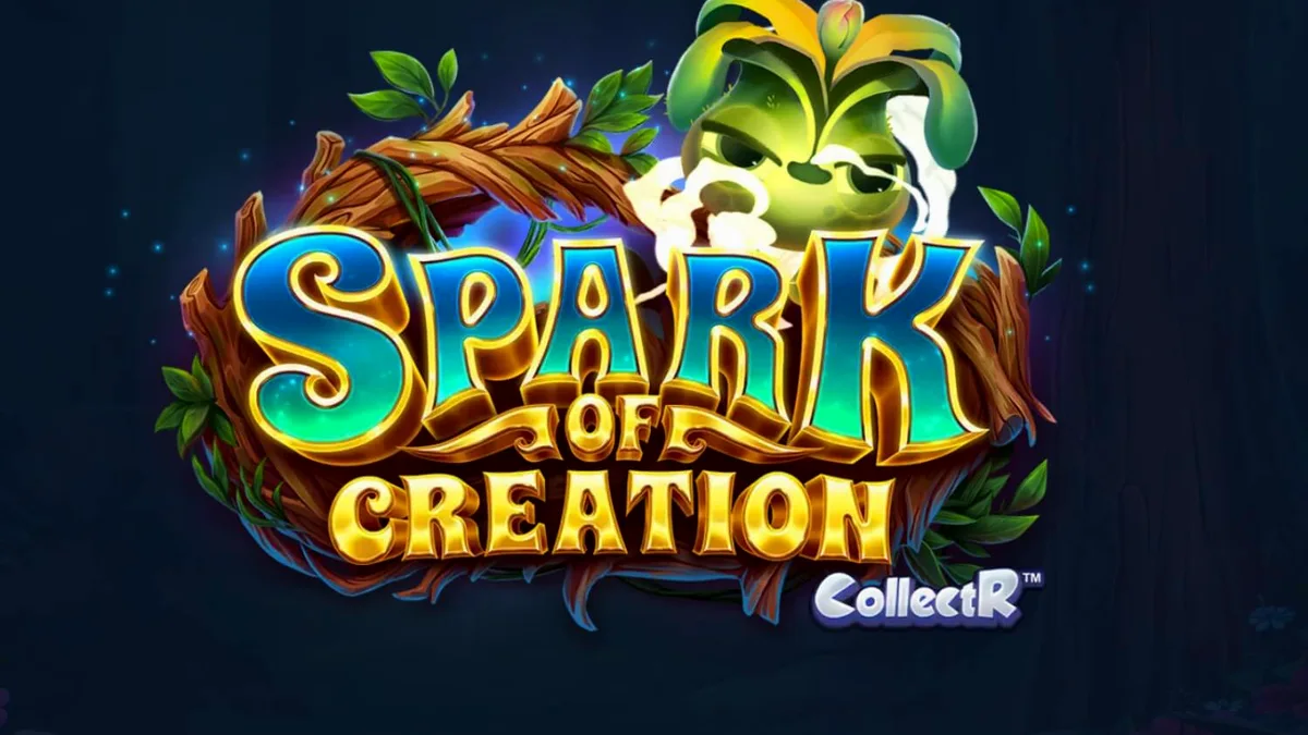 Cenas vibrantes e criaturas mágicas no slot Spark of Creation